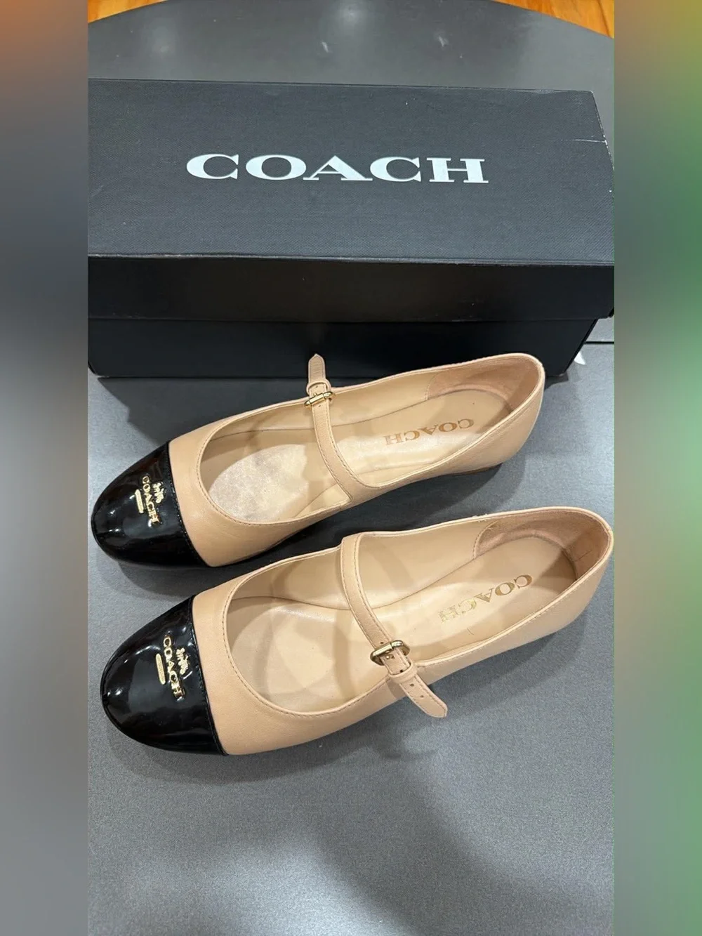 Coach Aubree Mary Jane Flats